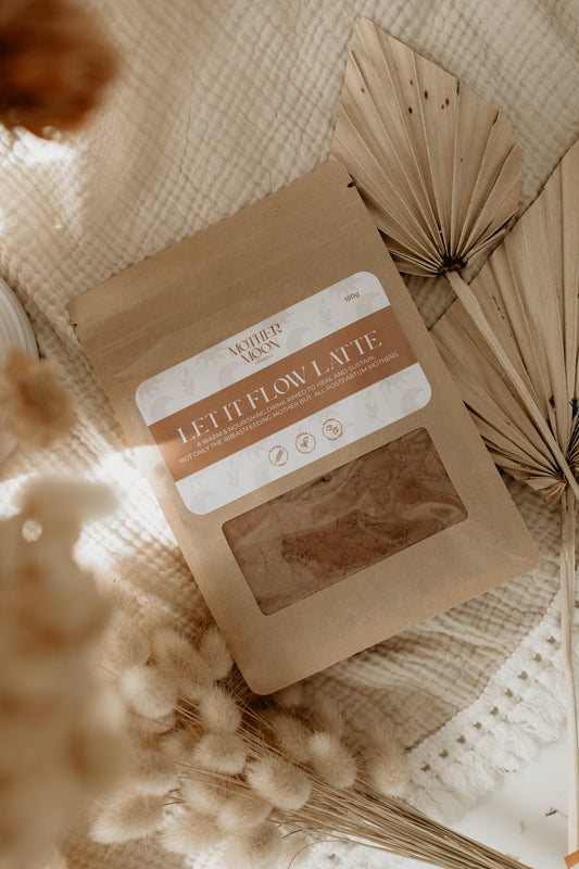 Let It Flow Latte · Postpartum Nourishment Blend
